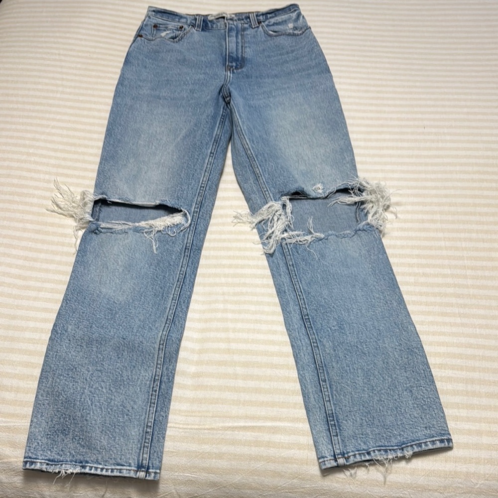 Abercrombie The 90’s Straight Ultra High Rise Women's Jeans